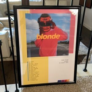 Blonde Album Poster